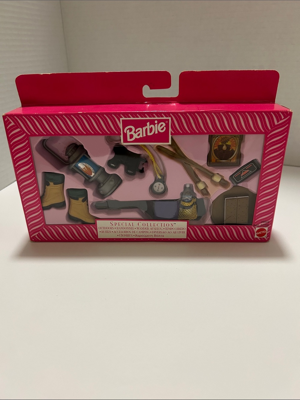1999 Mattel Barbie Special Collection Outdoors Camping Accessories-NIB